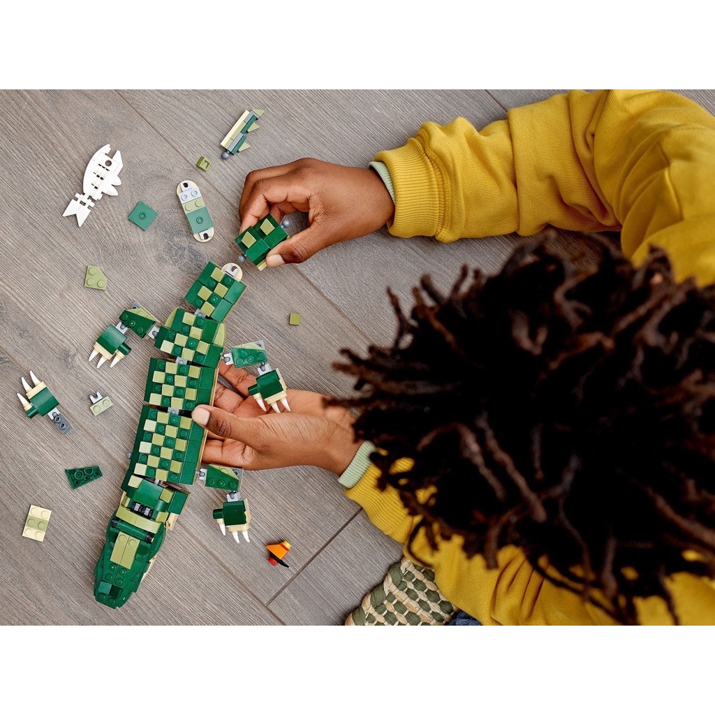 ตัวต่อเสริมทักษะ LEGO Creator - Crocodile รุ่น 31121