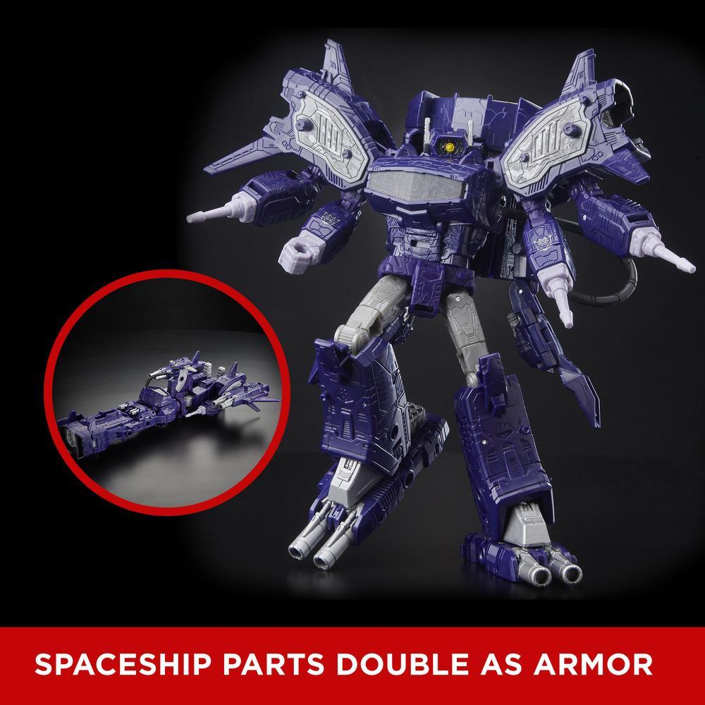 Hasbro Transformers Generations War for Cybertron Siege Leader WFC-S14 Shockwave Figure ฮาสโบร ทรานสฟอเมอร์ส เจเนอเรชั่น วอร์ ฟอร์ ไซเบอร์ตรอน WFC-S14 ลีดเดอร์ คลาส หุ่นยนต์ ช็อคเวฟ 7 นิ้ว ลิขสิทธิ์แท้