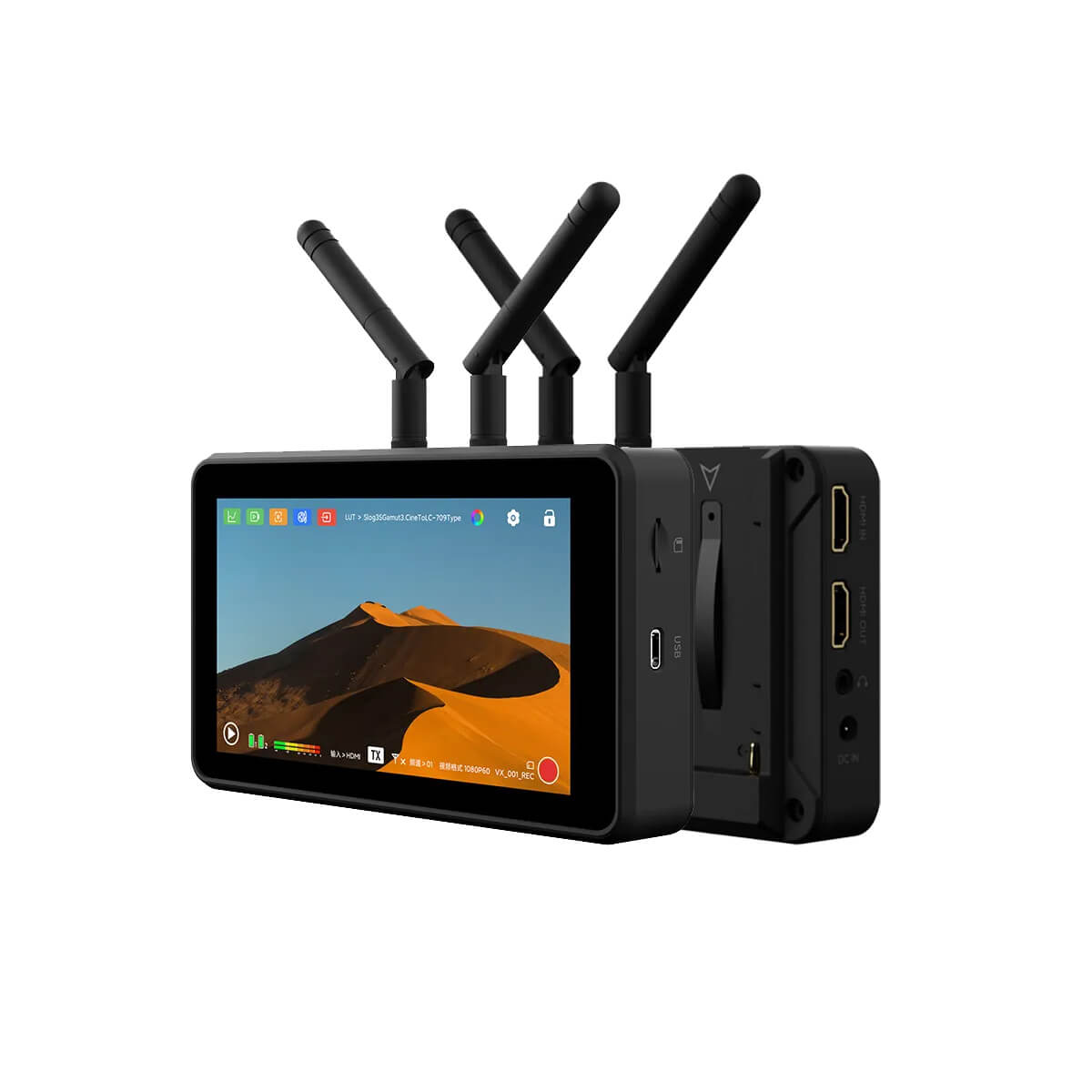 อุปกรณ์ส่งสัญญาณภาพและเสียงแบบไร้สาย Vaxis Atom A5 Wireless Monitor Professional Package