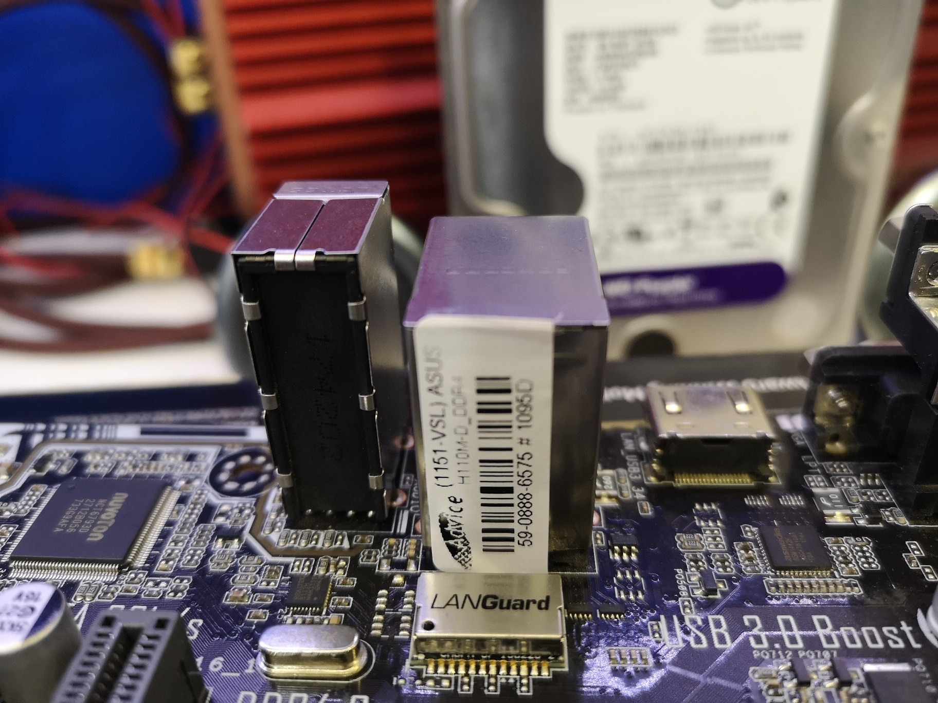 1151 ASUS H110M-D ของใหม่เคลมมา