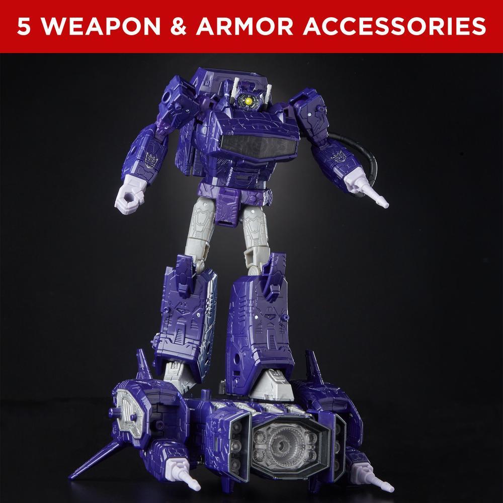 Hasbro Transformers Generations War for Cybertron Siege Leader WFC-S14 Shockwave Figure ฮาสโบร ทรานสฟอเมอร์ส เจเนอเรชั่น วอร์ ฟอร์ ไซเบอร์ตรอน WFC-S14 ลีดเดอร์ คลาส หุ่นยนต์ ช็อคเวฟ 7 นิ้ว ลิขสิทธิ์แท้