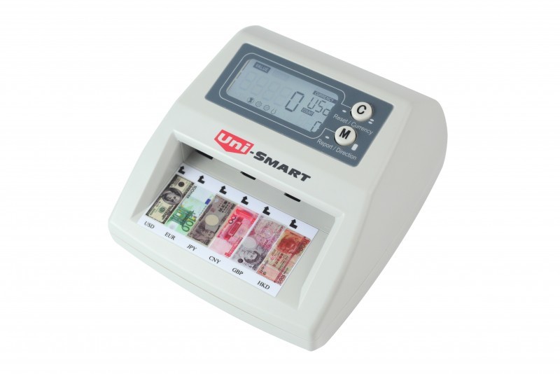 ขายถูก เครื่องตรวจธนบัตรอัตโนมัติ รุ่น US-8800(6) ตรวจแบงค์ปลอมได้ 6 สกุลเงิน