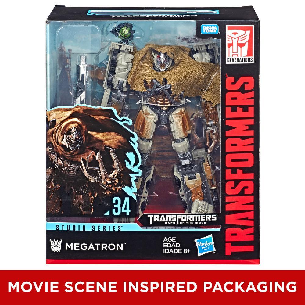 Hasbro Transformers Studio Series 34 Leader Class Megatron with Igor Action Figure 8.5 Inch ฮาสโบร ทรานสฟอเมอร์ส สตูดิโอ ซีรีย์ส 34 ลีดเดอร์ คลาส หุ่นยนต์เมกะทรอน และ อิกอร์ 8.5 นิ้ว ลิขสิทธิ์แท้