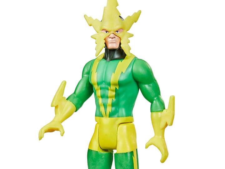 Hasbro Marvel Legends Series Electro 3.75-Inch Retro 375 Collection Action Figure ฮาสโบร มาร์เวล เลเจนด์ หุ่นโมเดลฟิกเกอร์ อิเล็คโทร ขนาด 3.75 นิ้ว ลิขสิทธิ์แท้