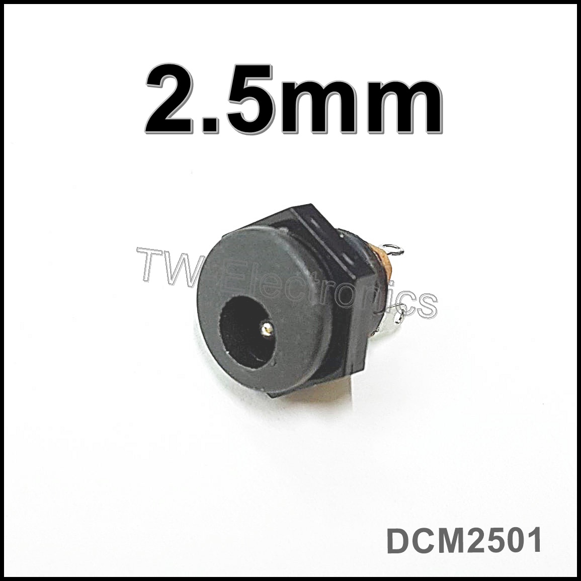 DC 2.5mm ติดแท่น / DCM2501