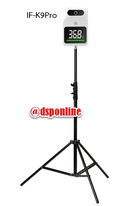ขายถูก เครื่องวัดอุณหภูมิร่างกายอัตโนมัติ IF-K9 PRO ใช้งานนอกอาคาร/ภายในอาคาร รับประกันศูนย์ 1ปี