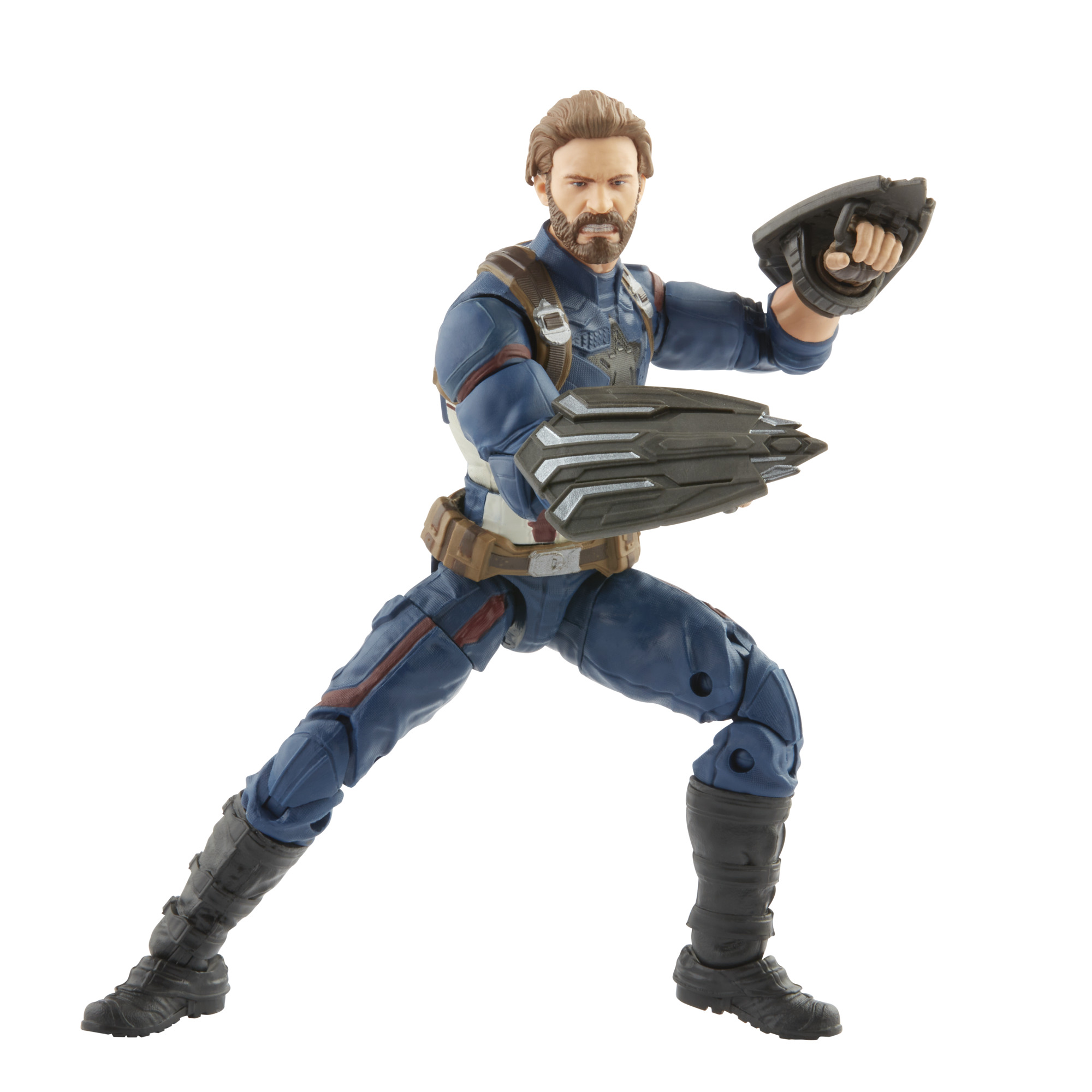 Hasbro Marvel Legends Series Captain America Avengers Infinity Saga 6-inch Scale Figure (Walmart Exclusive) ฮาสโบร มาร์เวล เลเจนด์ หุ่นโมเดลฟิกเกอร์ กัปตัน อเมริกา ขนาด 6 นิ้ว ลิขสิทธิ์แท้