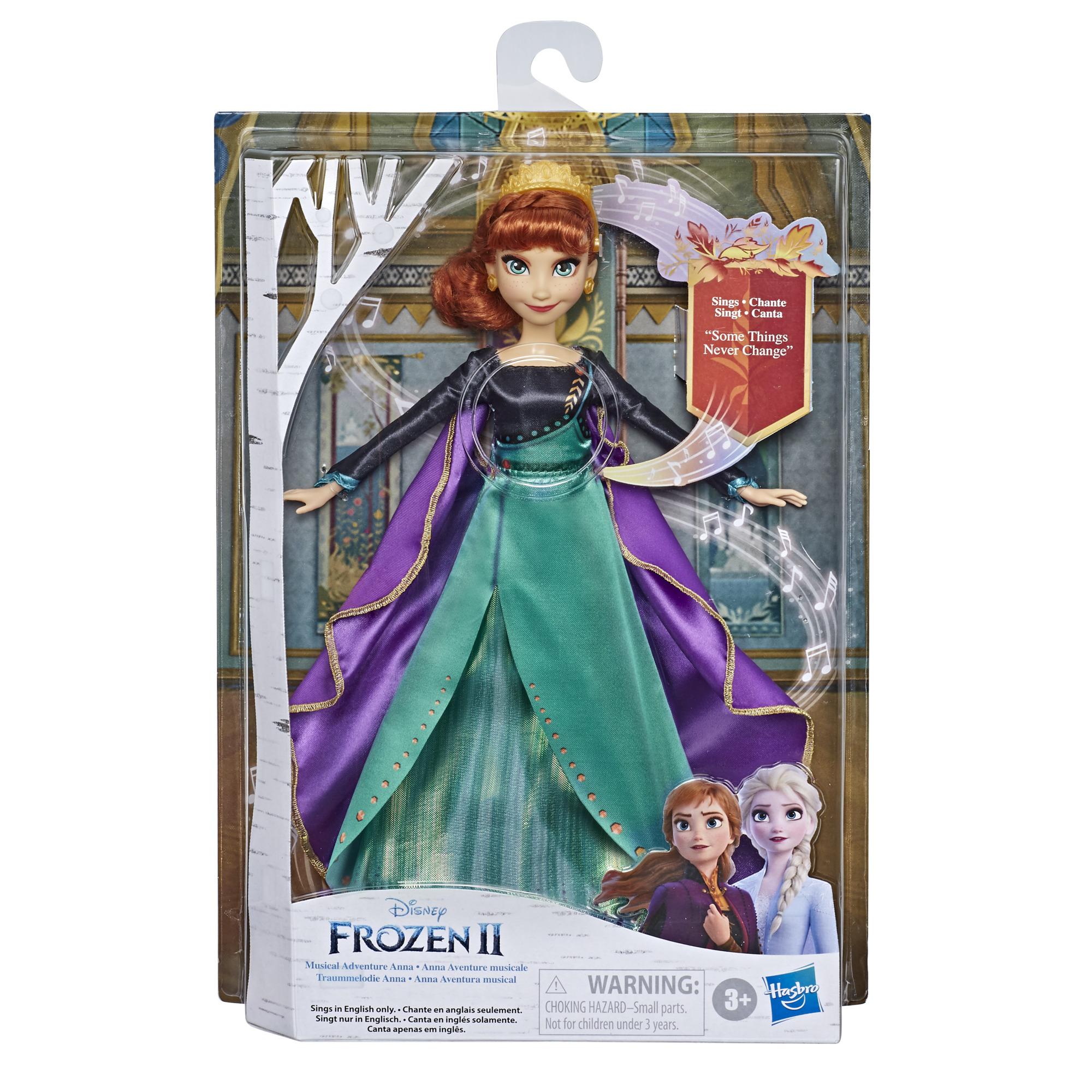 Hasbro Disney Frozen Musical Adventure Anna Singing Doll, Sings "Some Things Never Change" ฮาสโบร ดิสนี่ย์ โฟรเซ่น ตุ๊กตาอันนา สูง 27 ซม. มีเสียงเพลง ลิขสิทธิ์แท้
