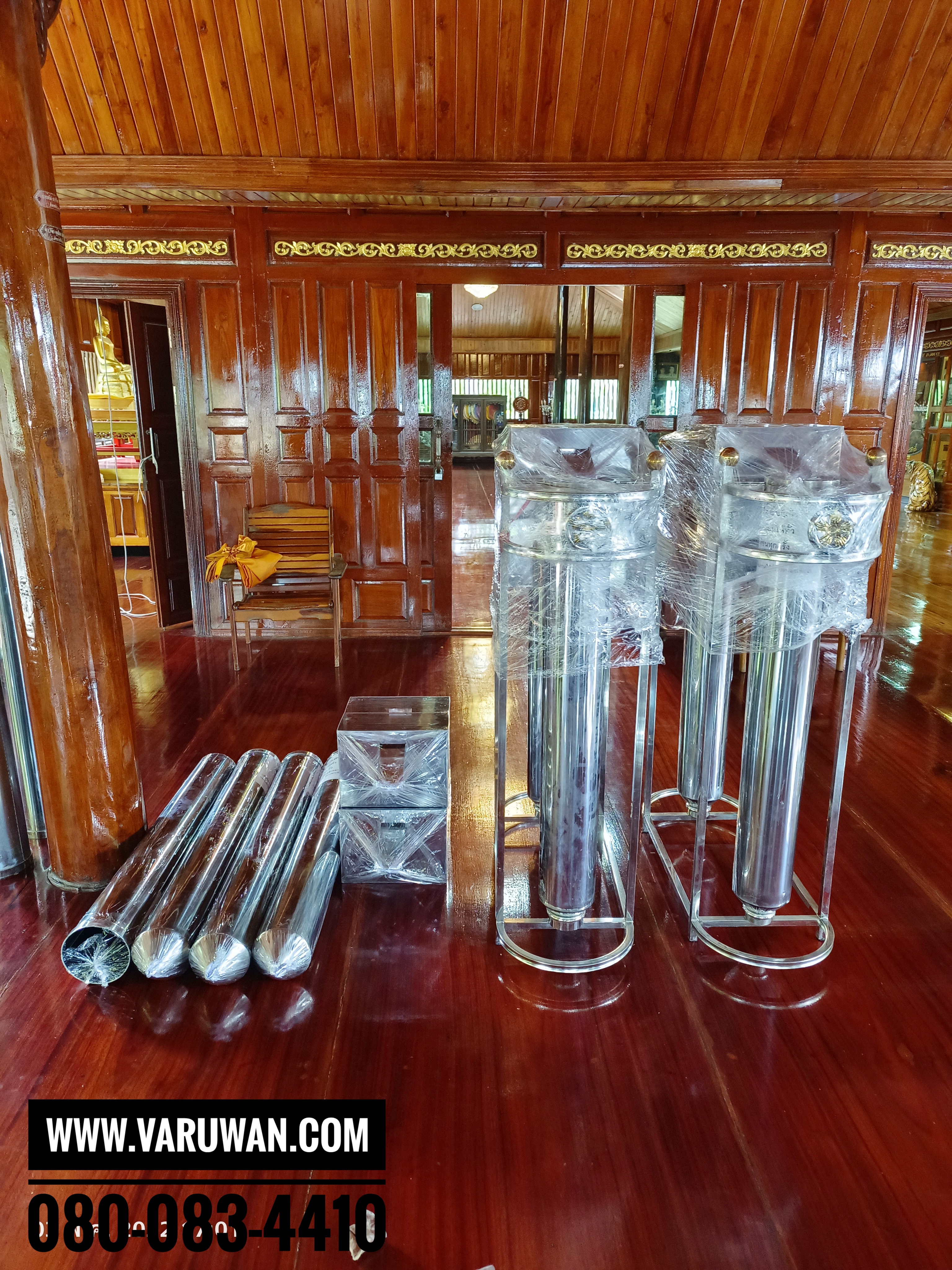 เครื่องหล่อเทียนพรรษาสแตนเลส แบบคู่