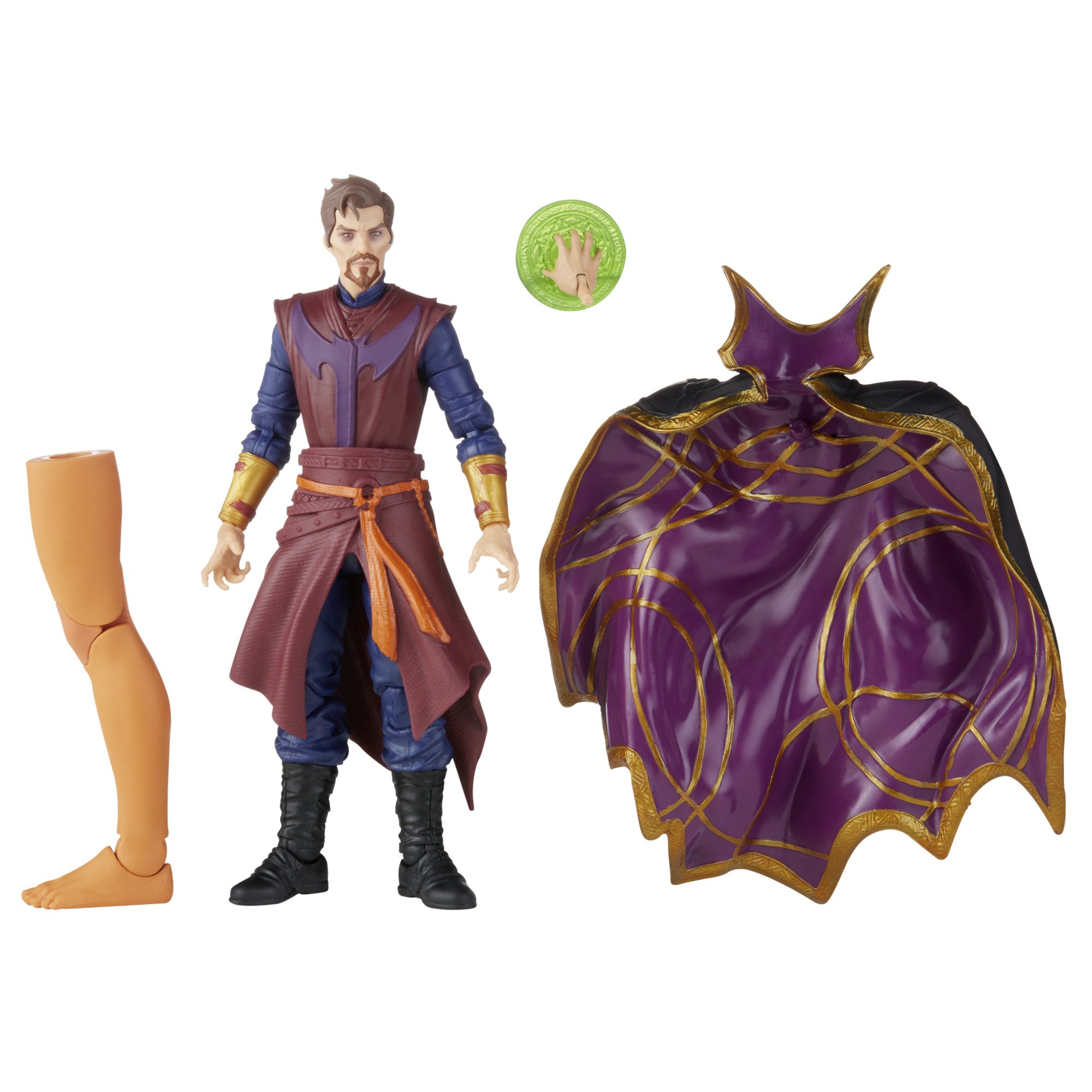 Hasbro Marvel Legends Series What If Doctor Strange Supreme 6-inch Figure ฮาสโบร มาร์เวล เลเจนด์ ซีรี่ย์ส หุ่นโมเดลฟิกเกอร์ วอท อีฟ ด็อกเตอร์ สเตรนจ์ ซูพรีม ขนาด 6 นิ้ว ลิขสิทธิ์แท้