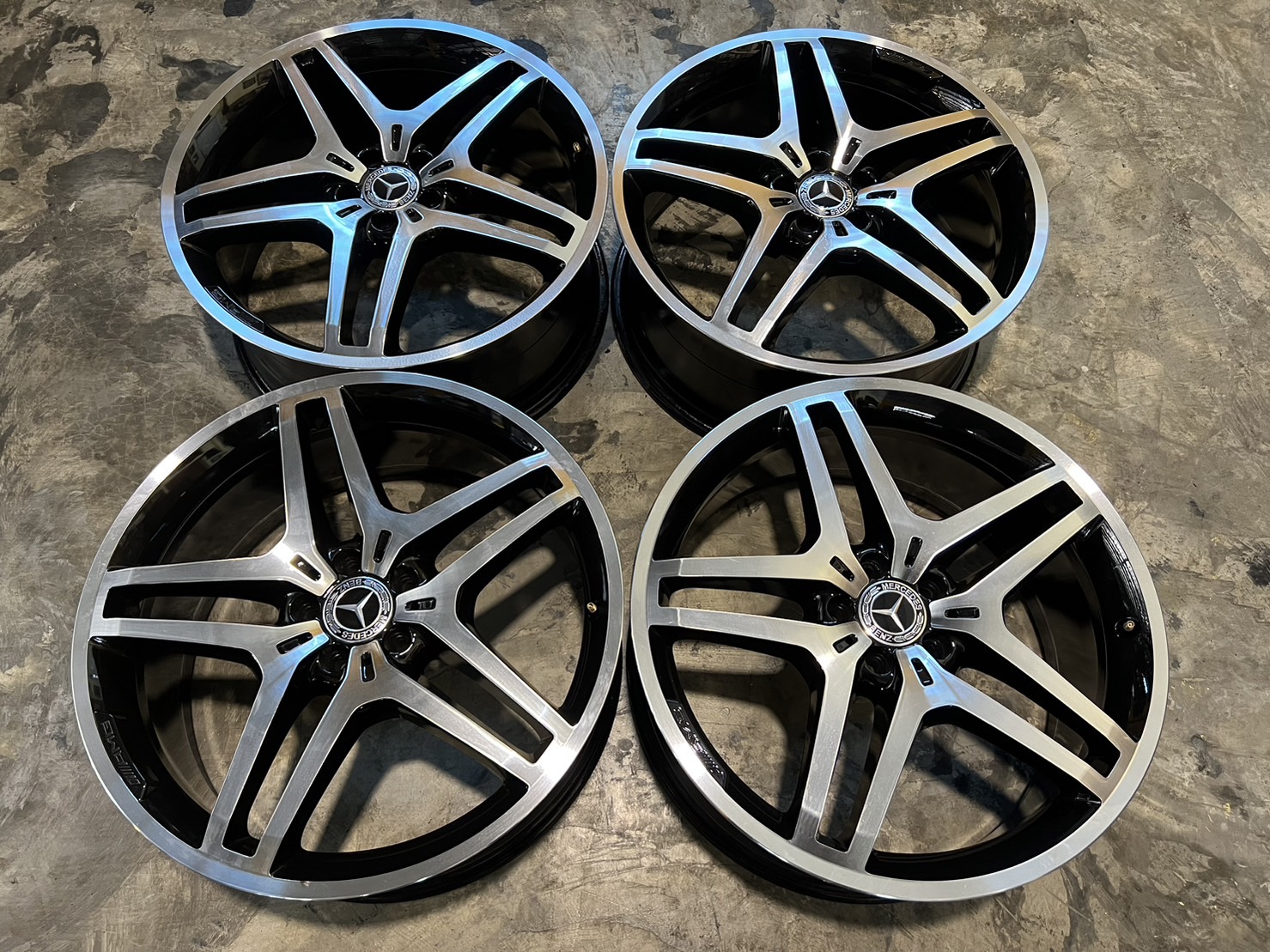 ล้อแท้ AMG Benz ML W166 21" สภาพสวยๆ