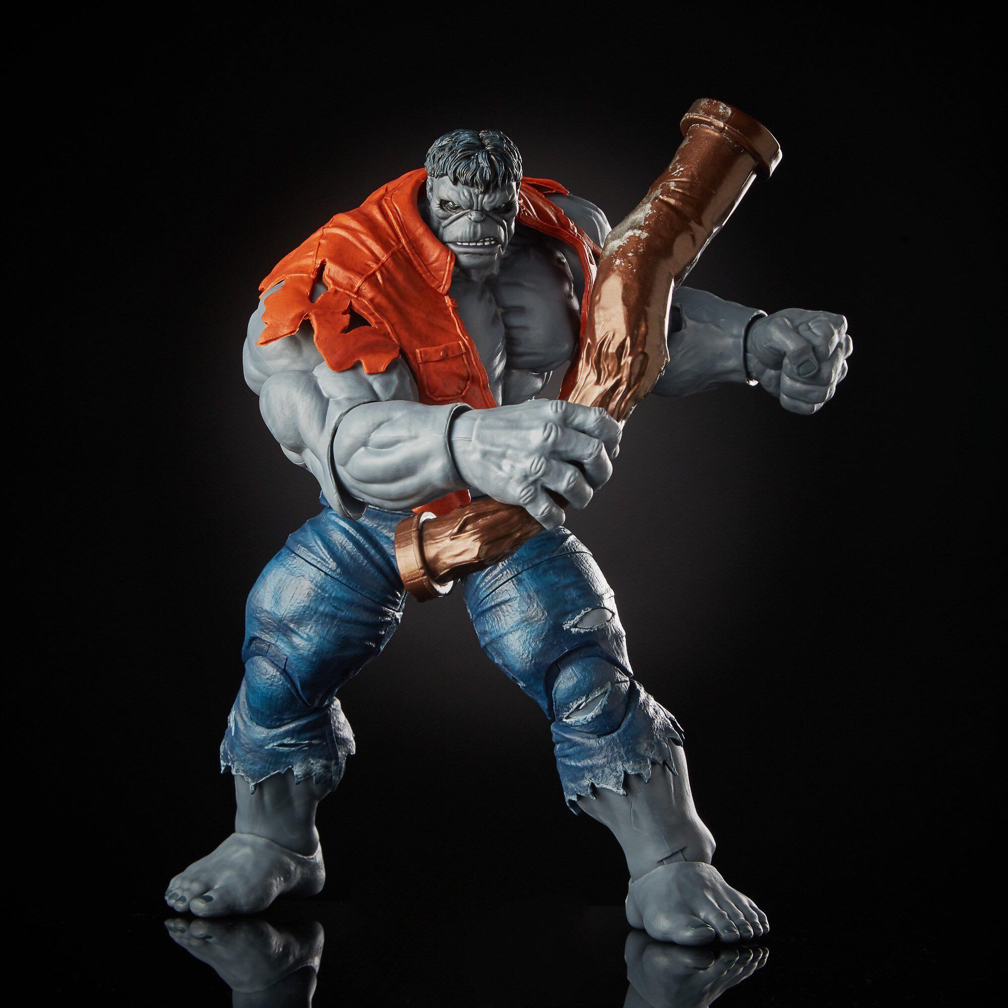 Hasbro Marvel Legends Series 80th Anniversary Incredible Hulk (Grey) Figure ฮาสโบร มาร์เวล เลเจนด์ ซีรี่ย์ส 80 ปี อเวนเจอร์ส หุ่นโมเดลฟิกเกอร์ ฮัลค์ สีเทา 6 นิ้ว ลิขสิทธิ์แท้