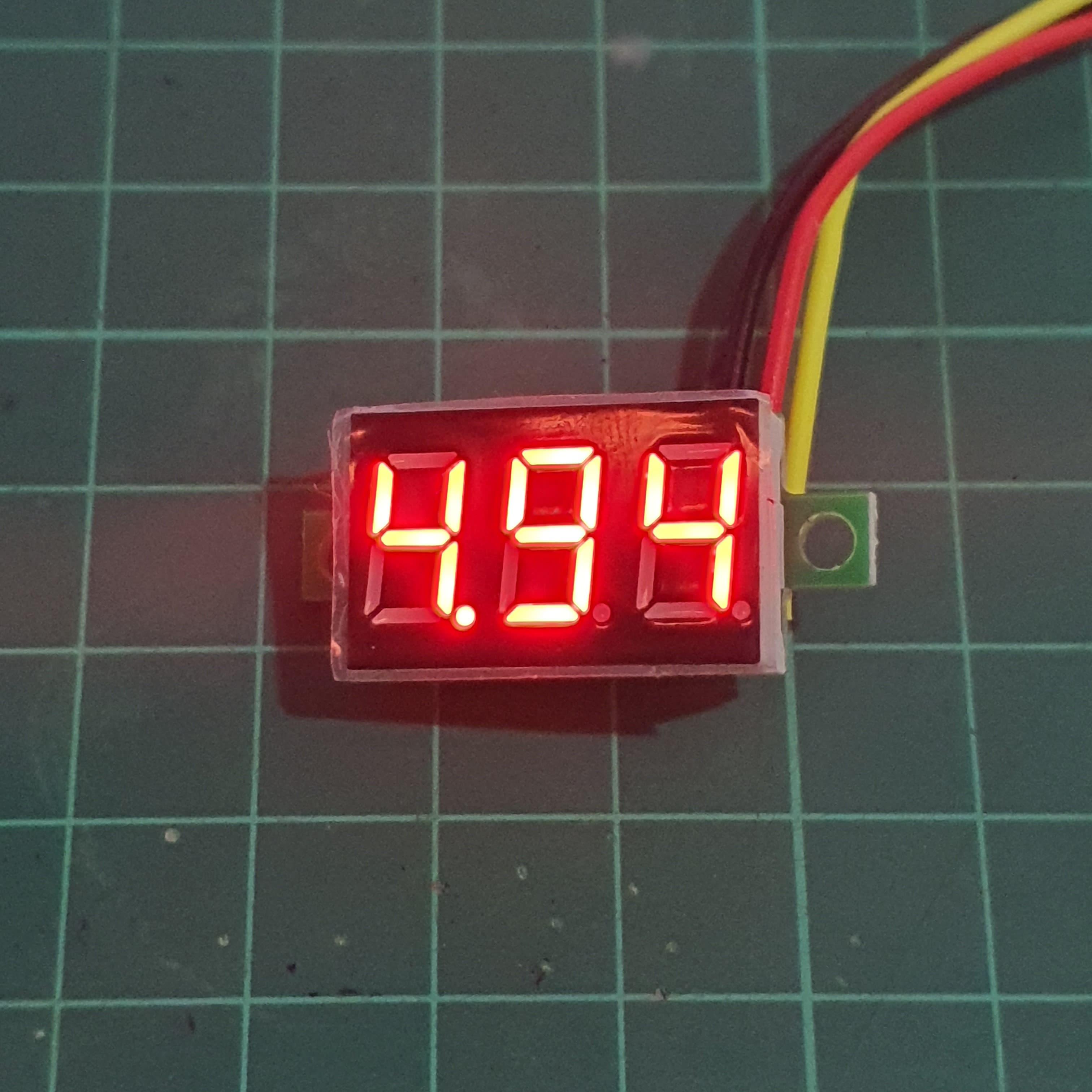 Voltmeter Digital Display 0.36'' DC 0-32V (RED)