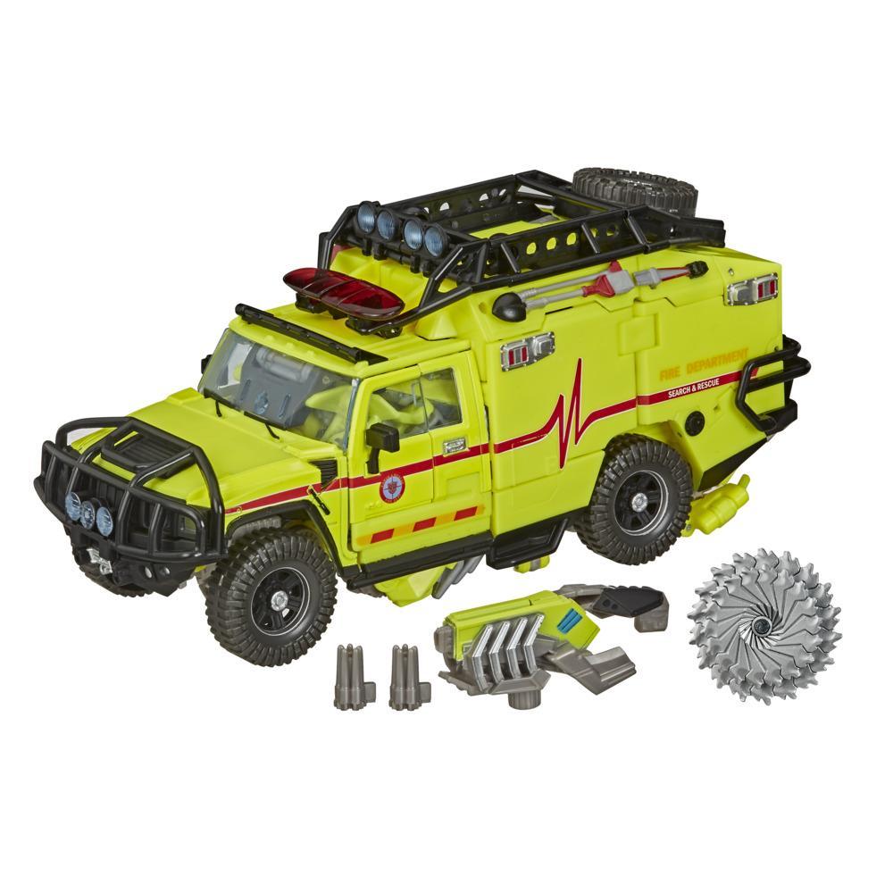 Hasbro Transformers Movie Masterpiece Series MPM-11 Autobot Ratchet Figure ฮาสโบร ทรานสฟอเมอร์ส มาสเตอร์พีซ MPM-11 หุ่นยนต์ ออโต้บอท แรทเช็ท ขนาด 7.5 นิ้ว ลิขสิทธิ์แท้