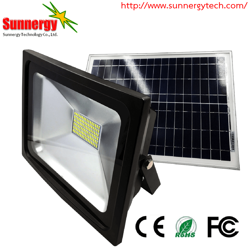 โคมไฟ LED Solar Flood Light ขนาด 50W 18V รุ่น STCLF-TSGS50W1