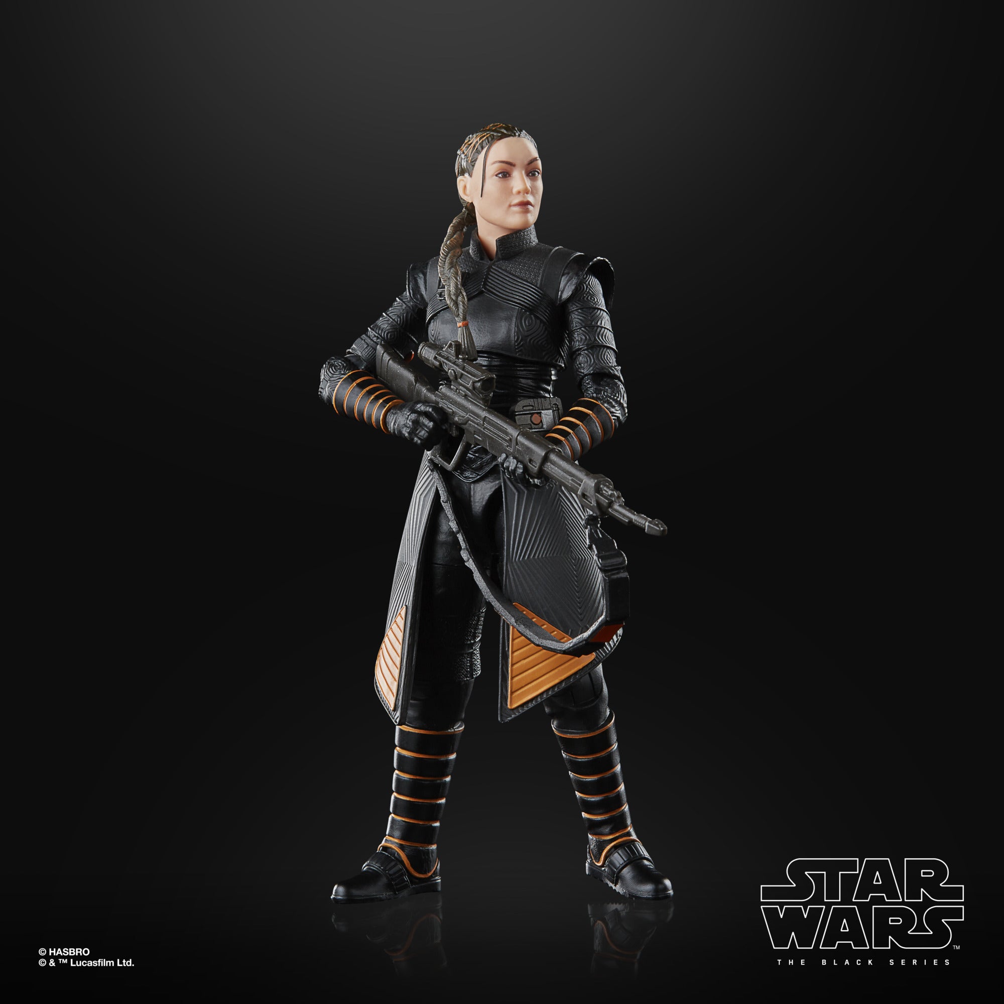 Hasbro Star Wars The Black Series Fennec Shand 6-inch-scale Figure ฮาสโบร สตาร์ วอร์ส เดอะ แบล็ค ซีรีส์ หุ่นโมเดลฟิกเกอร์ เฟนเนค แชนด์ ขนาด 6 นิ้ว ลิขสิทธิ์แท้