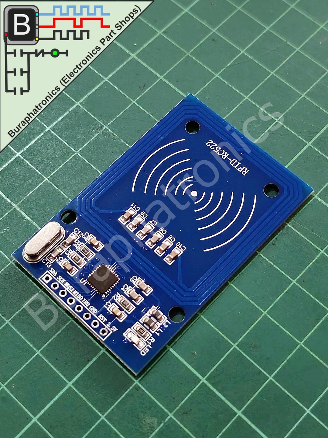RC522 RFID Reader 13.56 Mhz (โมดูล อ่าน-เขียน RFID)