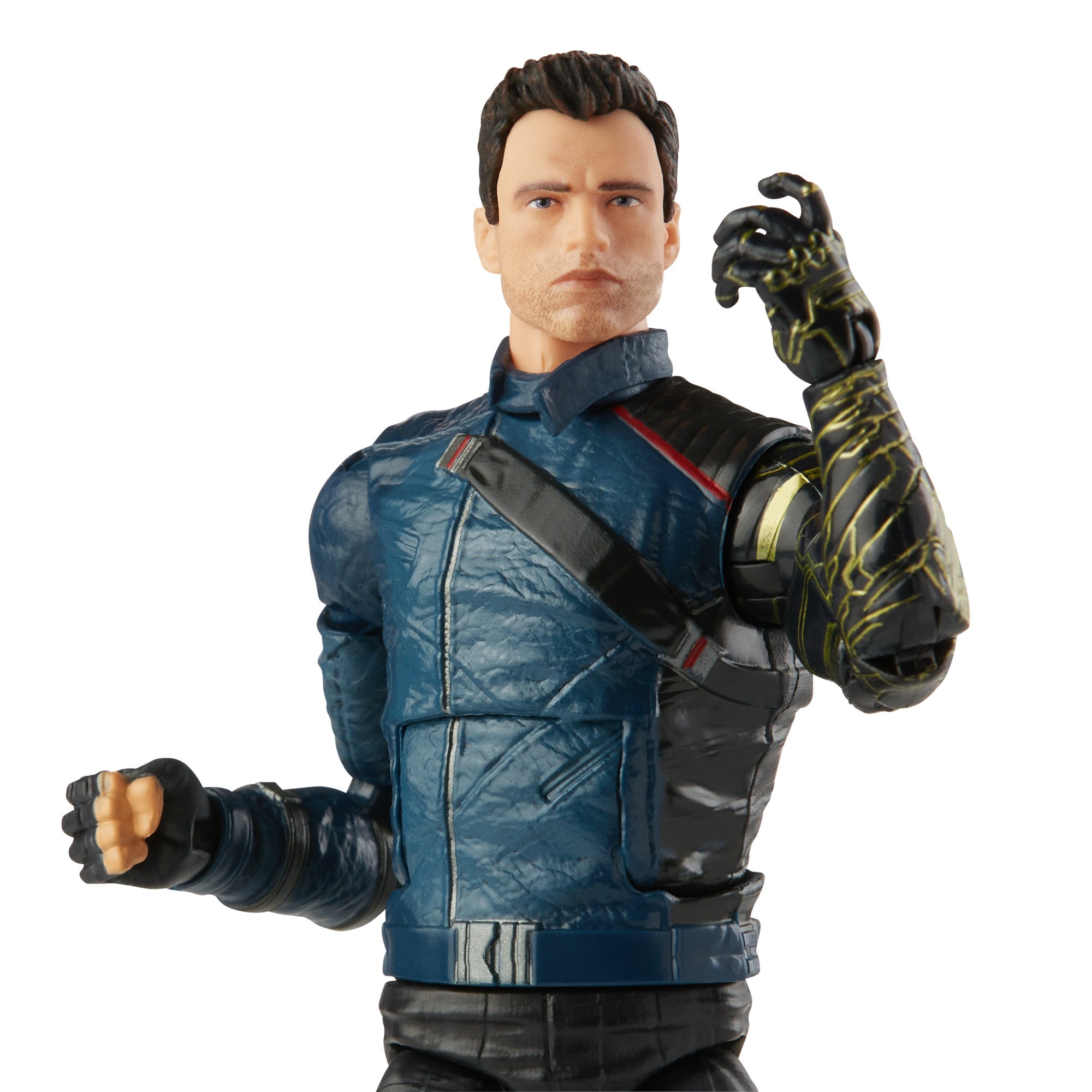 Hasbro Marvel Legends Series Winter Soldier 6-inch Figure ฮาสโบร มาร์เวล เลเจนด์ ซีรี่ย์ส หุ่นโมเดลฟิกเกอร์ วินเทอร์ โซลเยอร์ ขนาด 6 นิ้ว (No BAF) ลิขสิทธิ์แท้