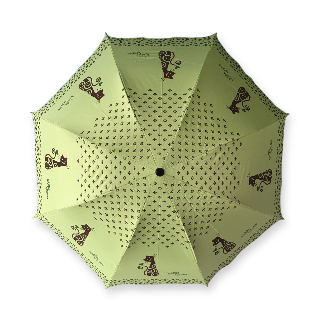 ร่มโค้งแฟชั่นยูวีดำรหัส 8034