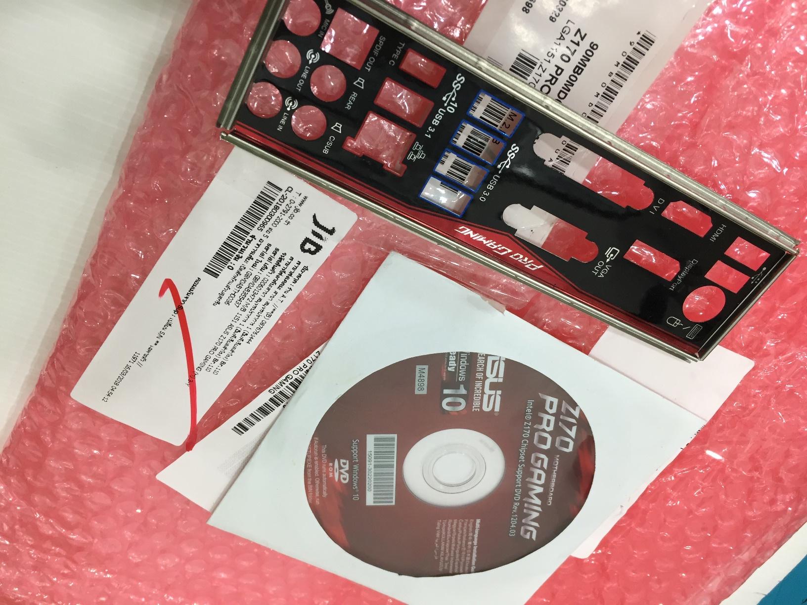 ASUS Z170 PRO GAMING 1151 ของใหม่เคลมมา JIB 04/2020