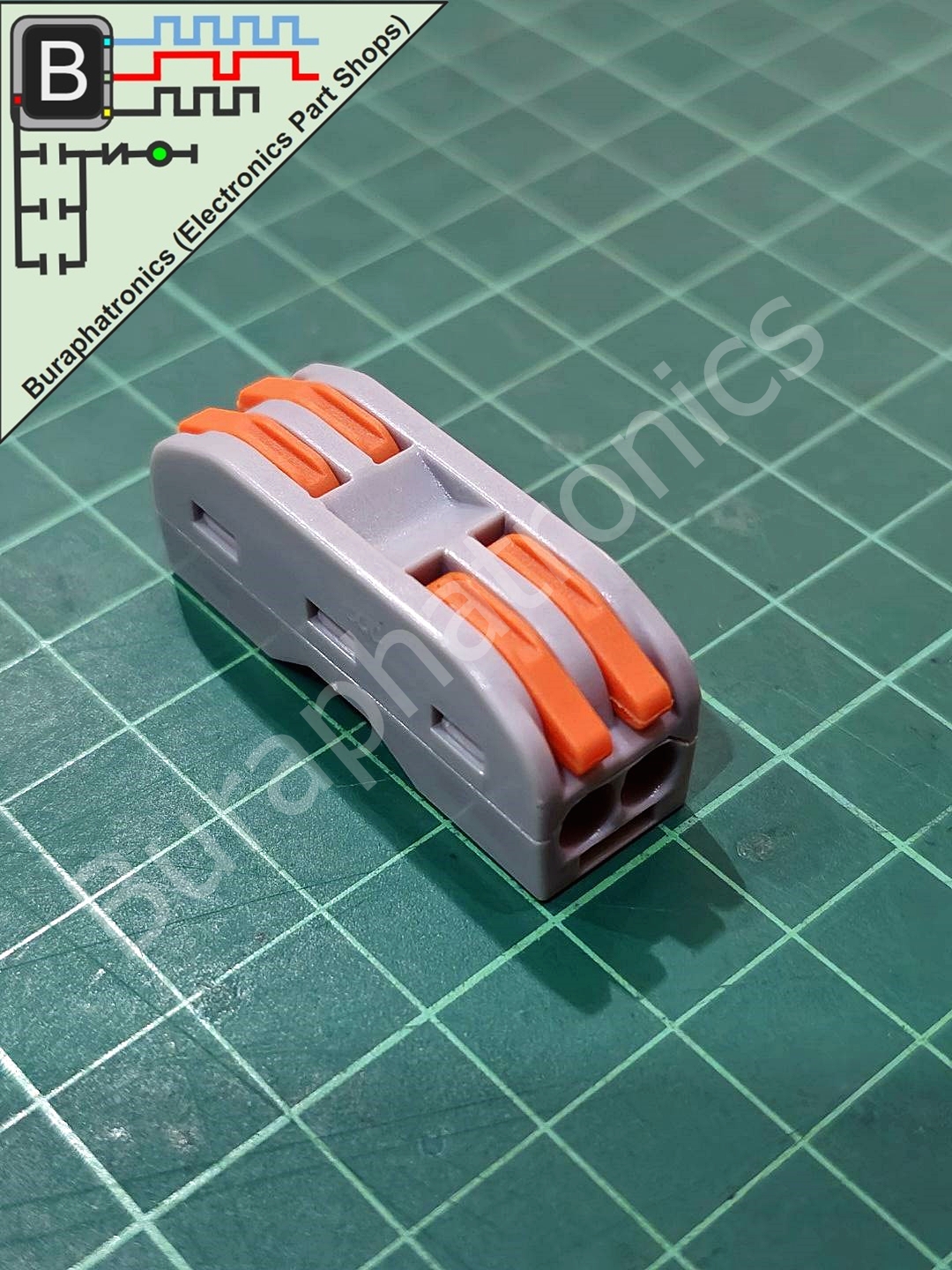 Terminal Block Connector 2 Wire 0.08-4.0 Sqmm 250V 32A (ขั้วต่อสายไฟ ตัวเชื่อมสายไฟ)