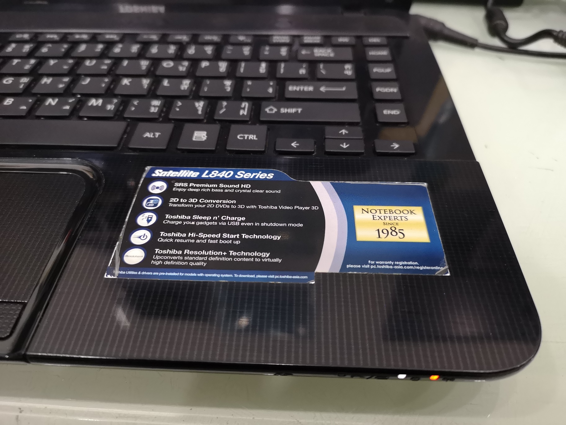 TOSHIBA SATELLITE L840 i5-3210