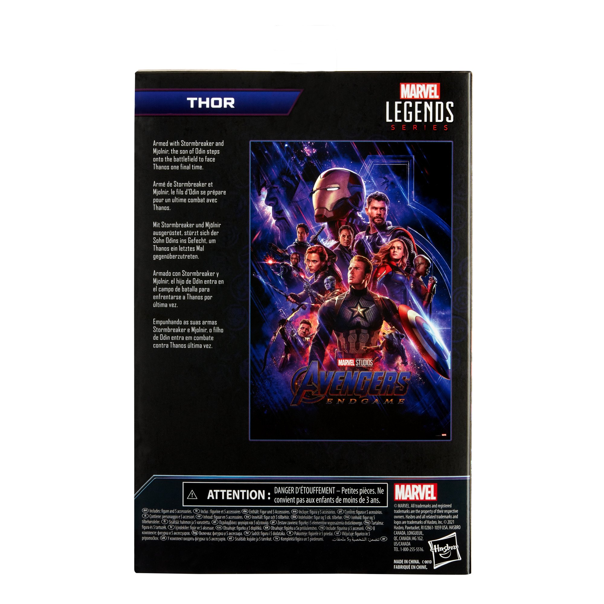 Hasbro Marvel Legends Series Thor Avengers Infinity Saga 6-inch Scale Figure ฮาสโบร มาร์เวล เลเจนด์ หุ่นโมเดลฟิกเกอร์ ธอร์ ขนาด 6 นิ้ว ลิขสิทธิ์แท้
