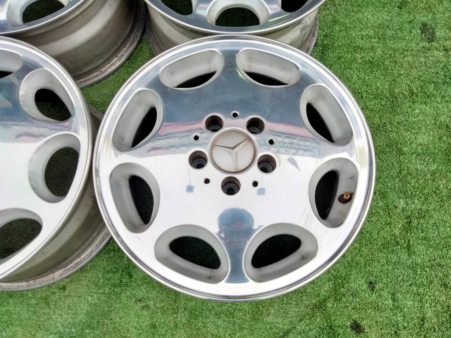 ล้อแท้ 8ช่อง ล้อเดิม W140