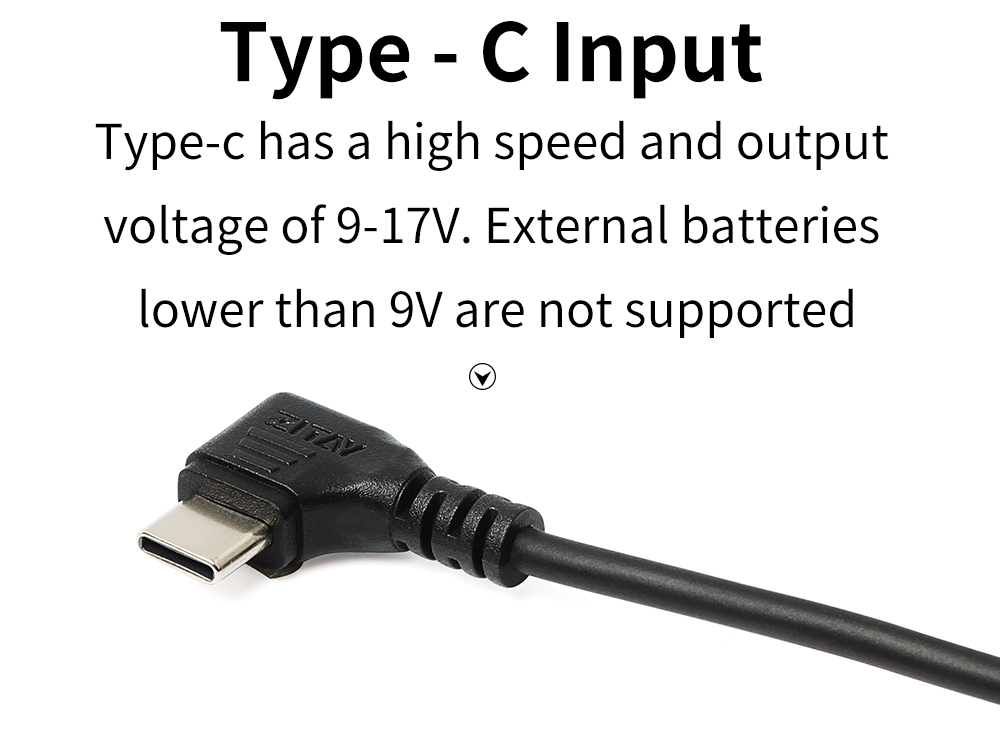 ZITAY DJI LiDAR Laser Follow Focus Motor DC Power supply Cable 【CD43】
