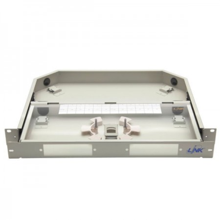 ขายถูก Link UF-2012A Fiber Optic Distribution Unit (FDU) 6-24F (2 Snap-In) Rack Mount Drawer (1U), Unload (Slide ด้วยรางลูกปืน)