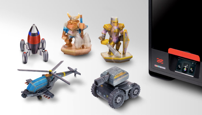 ขายถูก DA VINCI COLOR MINI (come with Filament only used for this model 300g x 1 spool) and 1 set of CMY Ink เครื่องพิมพ์งานสามมิติ ประกันศูนย์ไทย