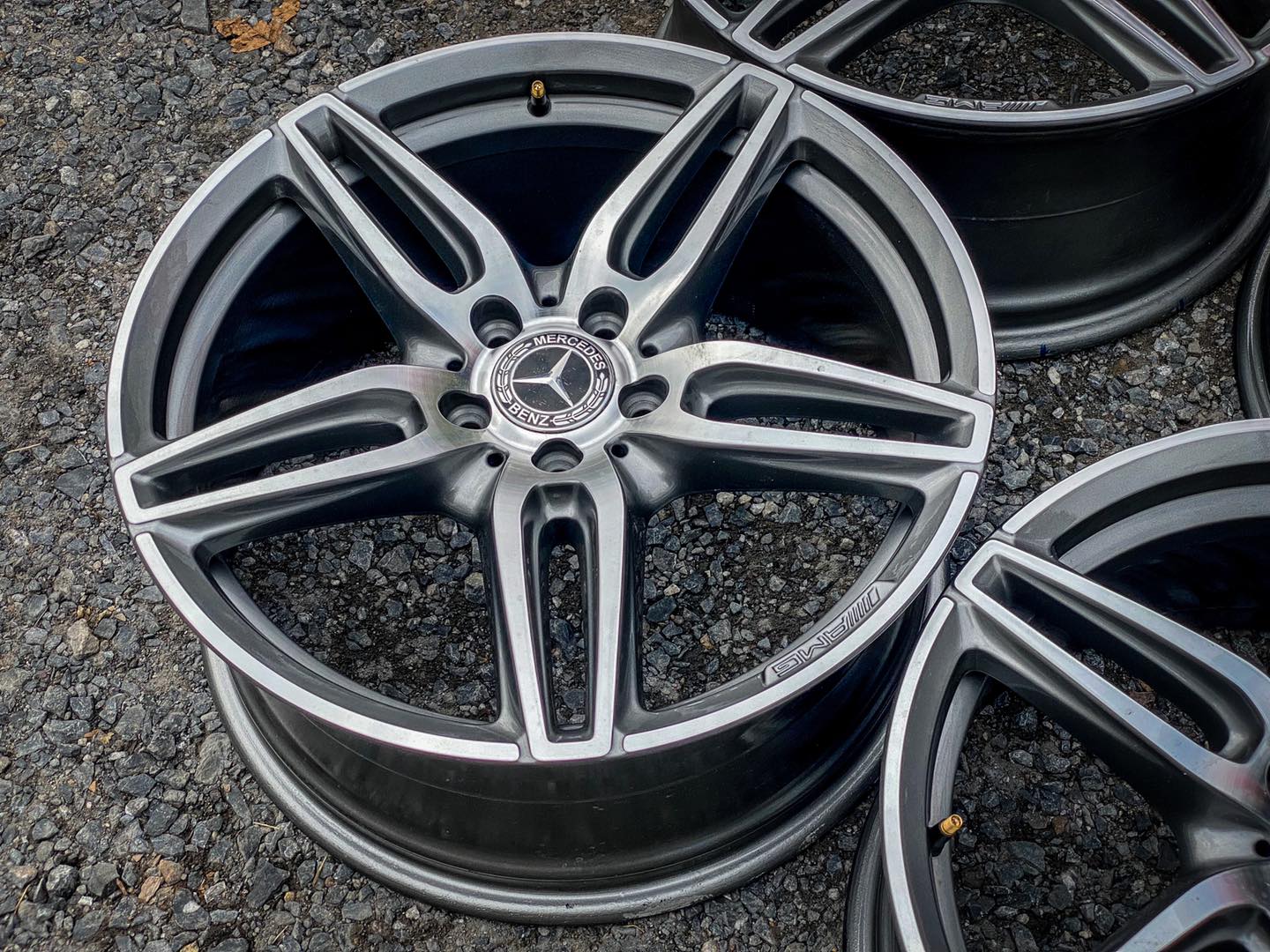 ล้อแท้ AMG 5 Twain Spoke 19"