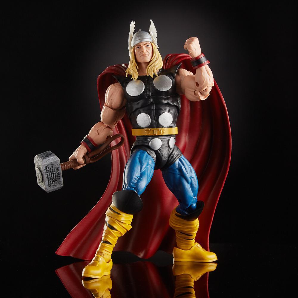 Hasbro Marvel Legends Series 80th Anniversary Thor Figure ฮาสโบร มาร์เวล เลเจนด์ ซีรี่ย์ส 80 ปี อเวนเจอร์ส หุ่นโมเดลฟิกเกอร์ ธอร์ 6 นิ้ว ลิขสิทธิ์แท้