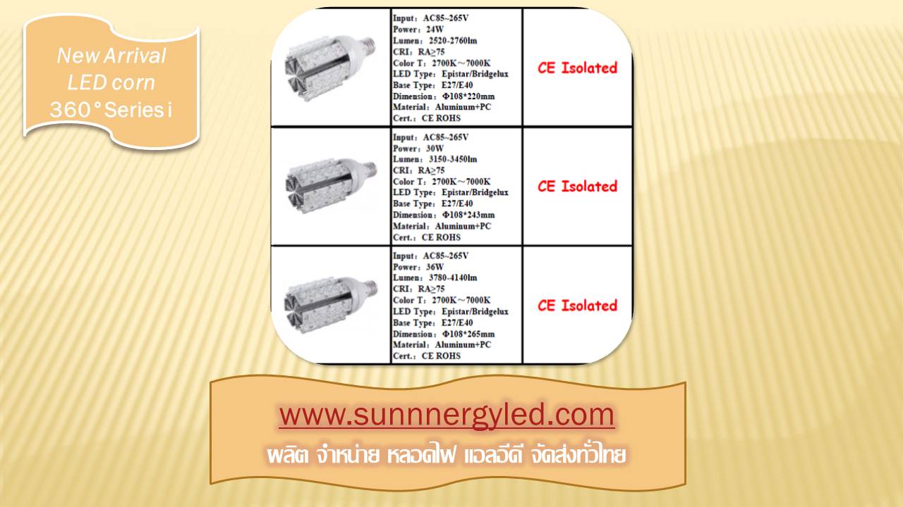 LED corn light STC-QF-CLI48W