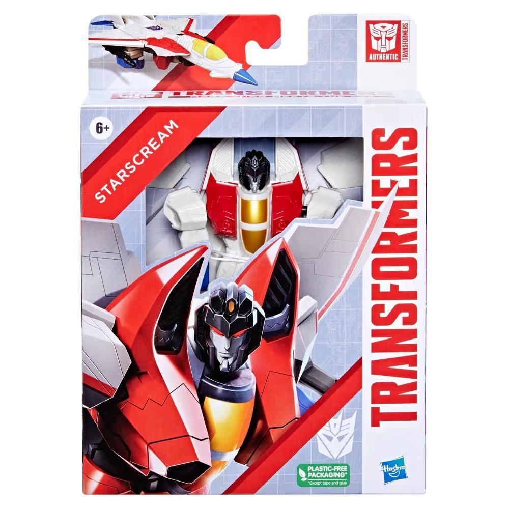 Hasbro Transformers Authentics Alpha Starscream Action Figure ฮาสโบร ทรานสฟอเมอร์ส ออเทนติกส์ อัลฟ่า หุ่นยนต์สตาร์สครีม ขนาด 7 นิ้ว ลิขสิทธิ์แท้