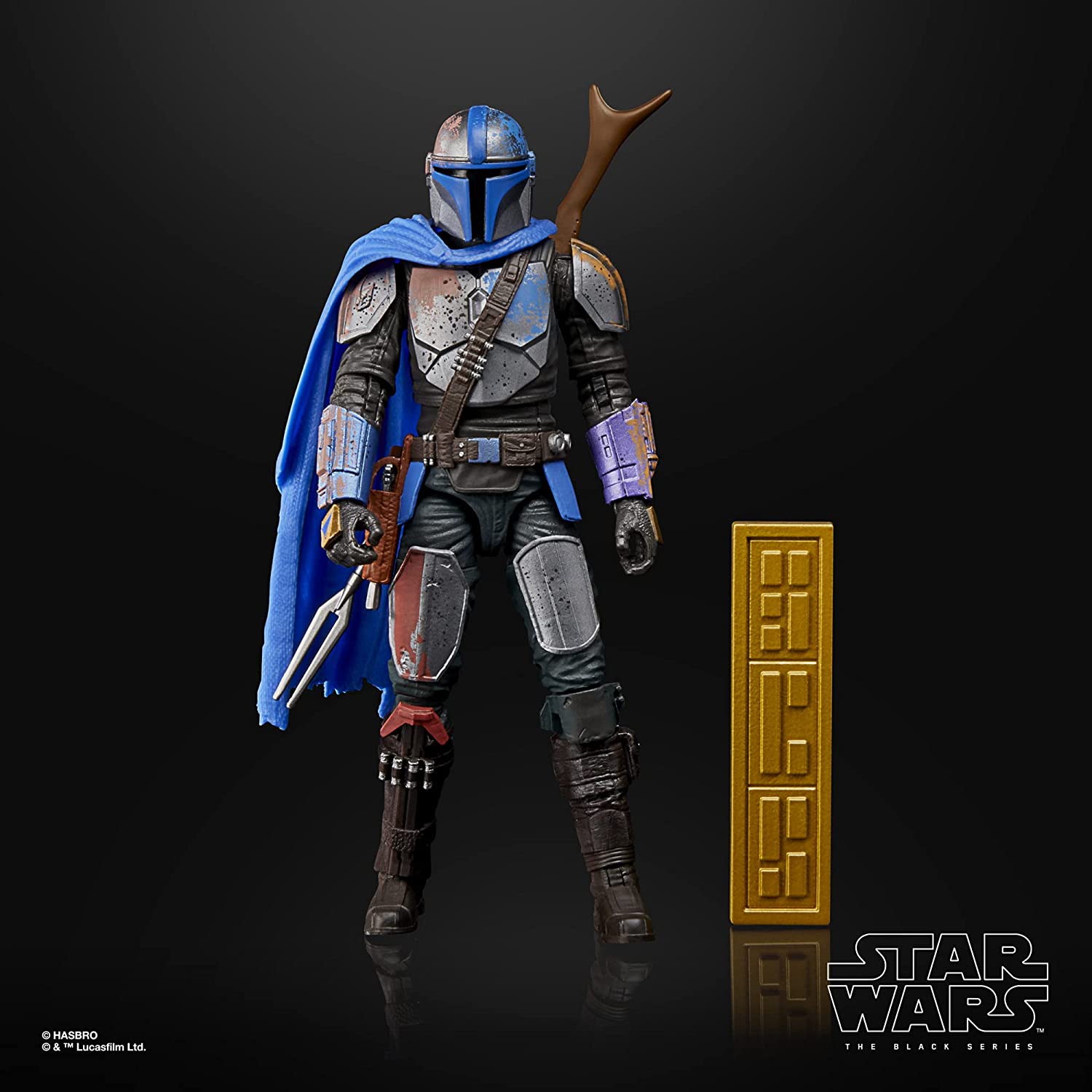 Hasbro Star Wars The Black Series Credit Collection The Mandalorian Toy (Amazon Exclusive) 6-Inch-Scale Figure ฮาสโบร สตาร์ วอร์ส เดอะ แบล็ค ซีรีส์ หุ่นโมเดลฟิกเกอร์ เครดิต คอลเลกชัน แมนดาโรเลี่ยน ขนาด 6 นิ้ว ลิขสิทธิ์แท้