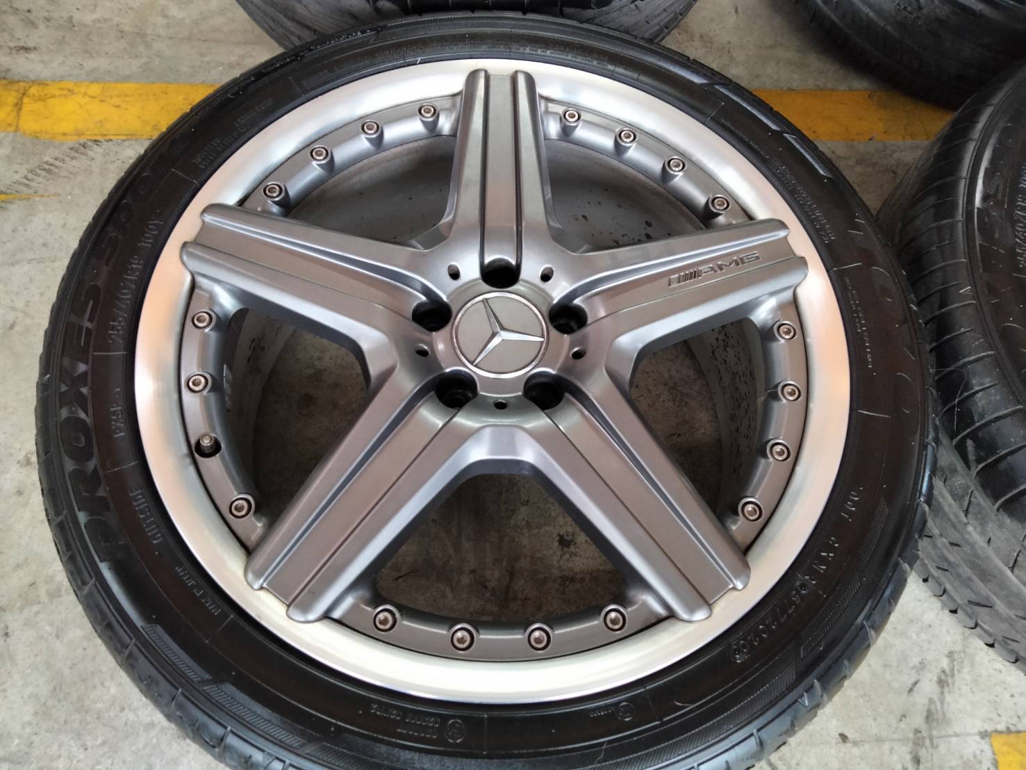 ล้อเบนซ์แท้ AMG ST6 19" ล้อเบนซ์เทพ 2ชิ้นแท้