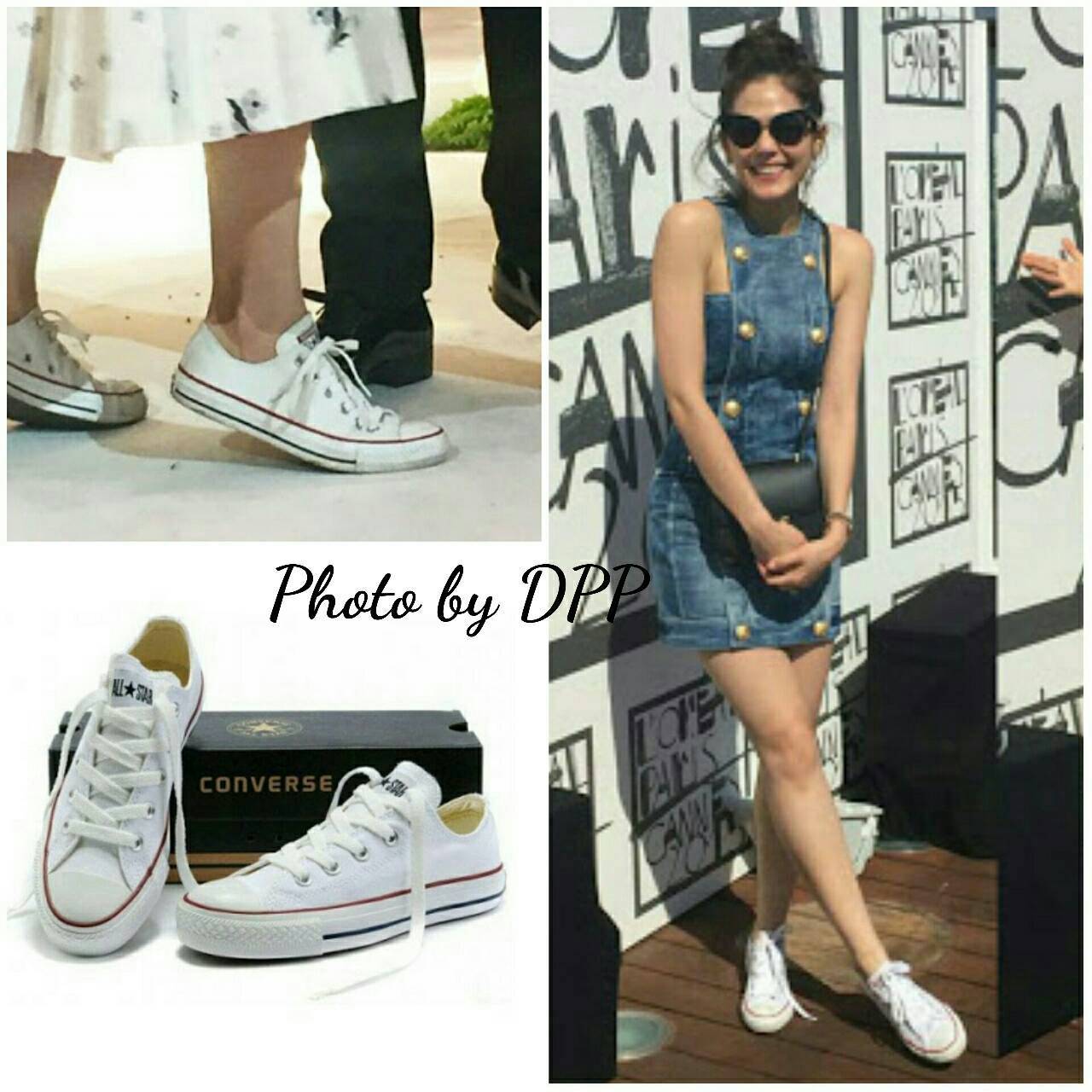พร้อมส่ง : รองเท้า Converse สีขาว