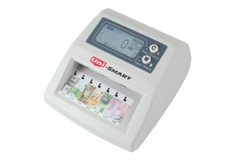 ขายถูก เครื่องตรวจธนบัตรอัตโนมัติ รุ่น US-8800(7) ตรวจแบงค์ปลอมได้ 7 สกุลเงิน