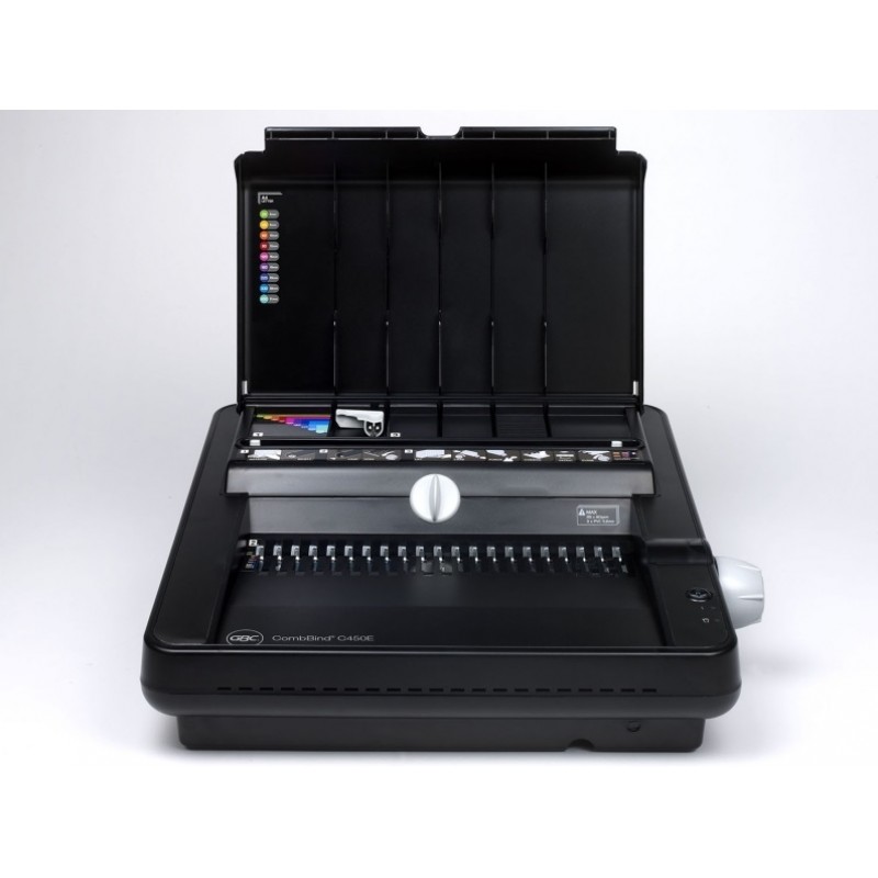 เครื่องเข้าเล่มสันห่วงพลาสติกแบบไฟฟ้า GBC C450E