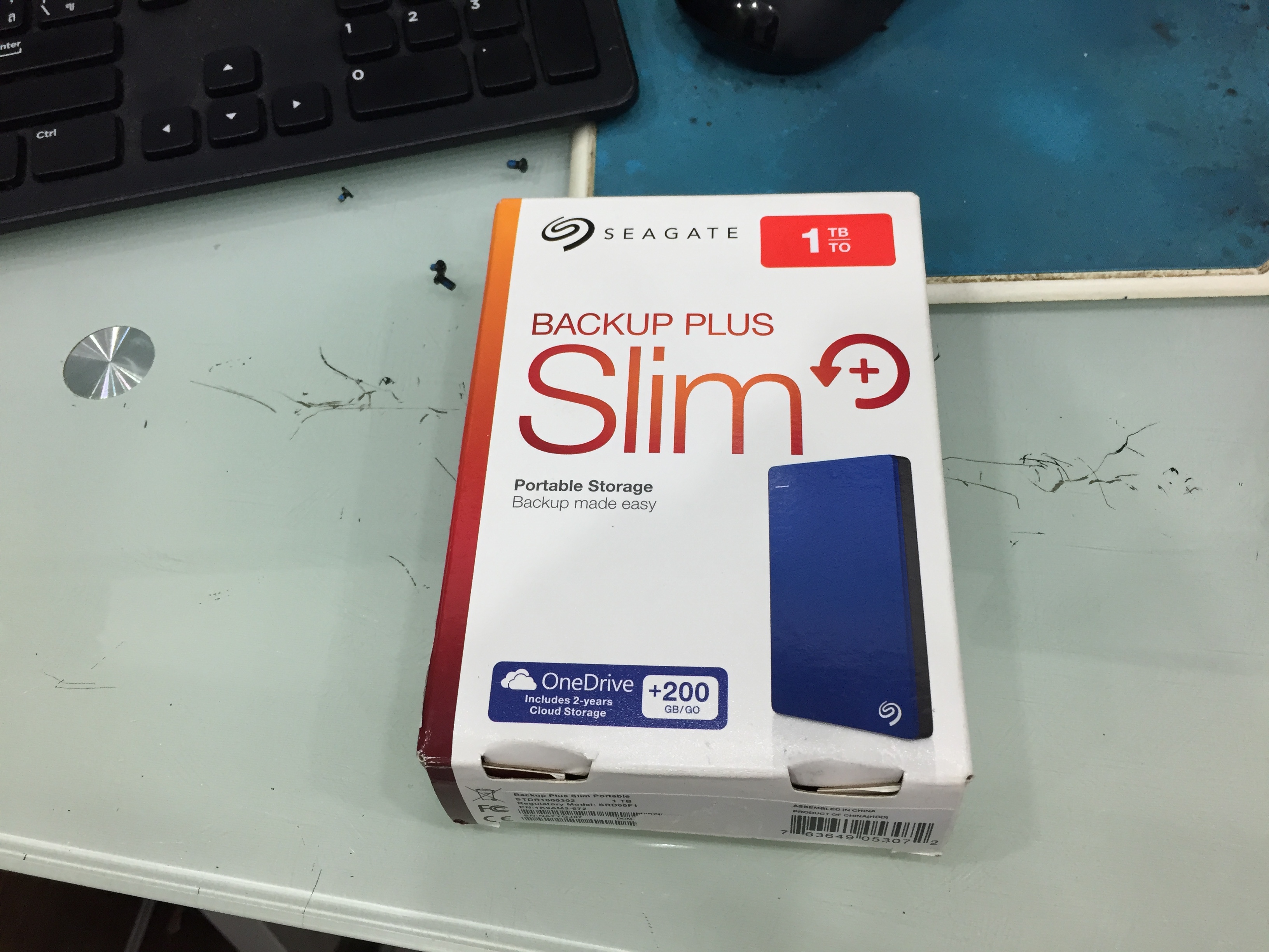 Seagate Backup Plus Slim Portable Hard Drive 1TB ของใหม่