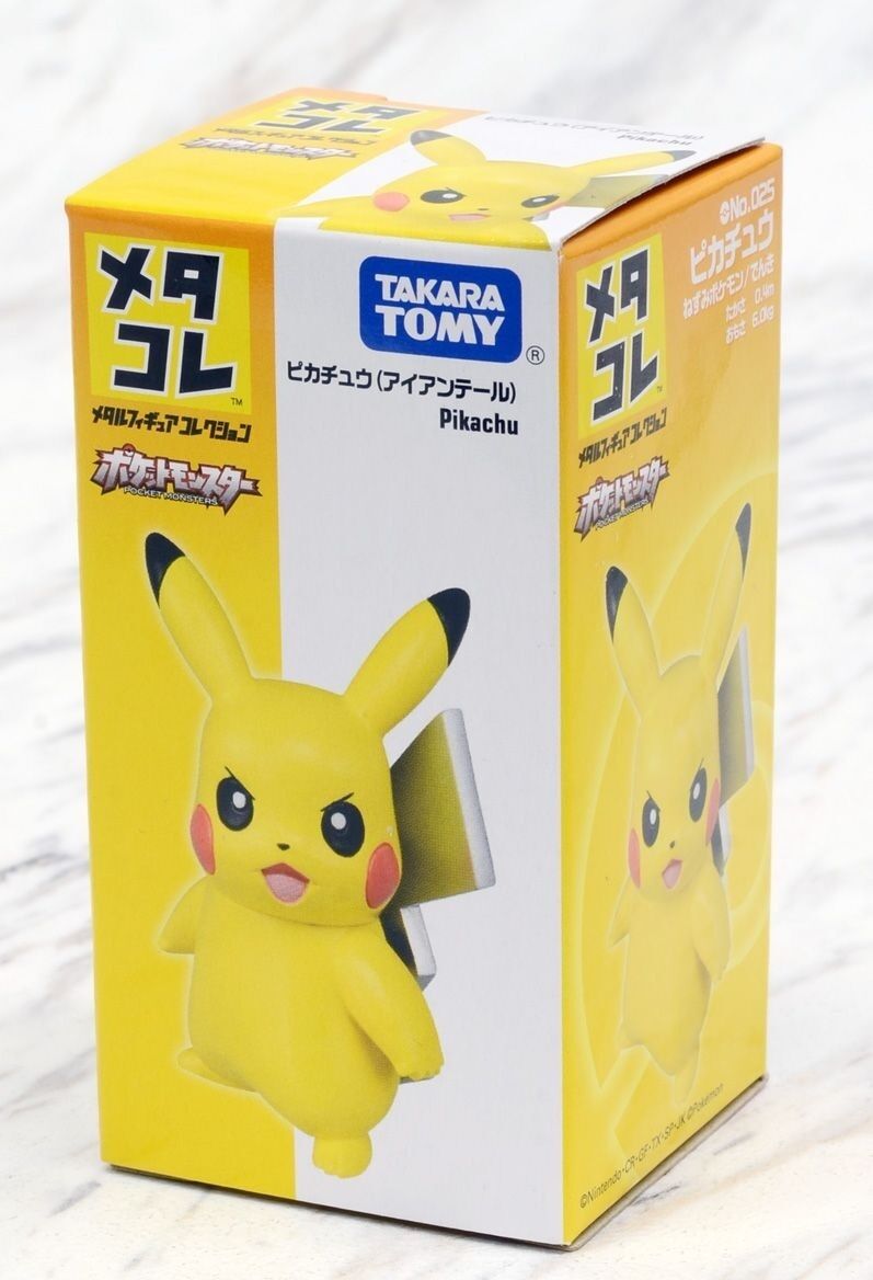 โมเดล โปเกม่อน พิคาชู Takara Tomy Metal Figure Collection Pikachu