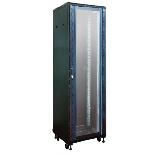 ขายถูก ตู้ Link CH-60842GS 19” Glass Rack 42U (60x80x207cm.) Black *ส่งฟรีเขต กทม.และปริมณฑล
