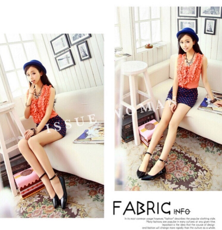 พร้อมส่ง : คัทชูหัวแหลมสีลูกกวาด