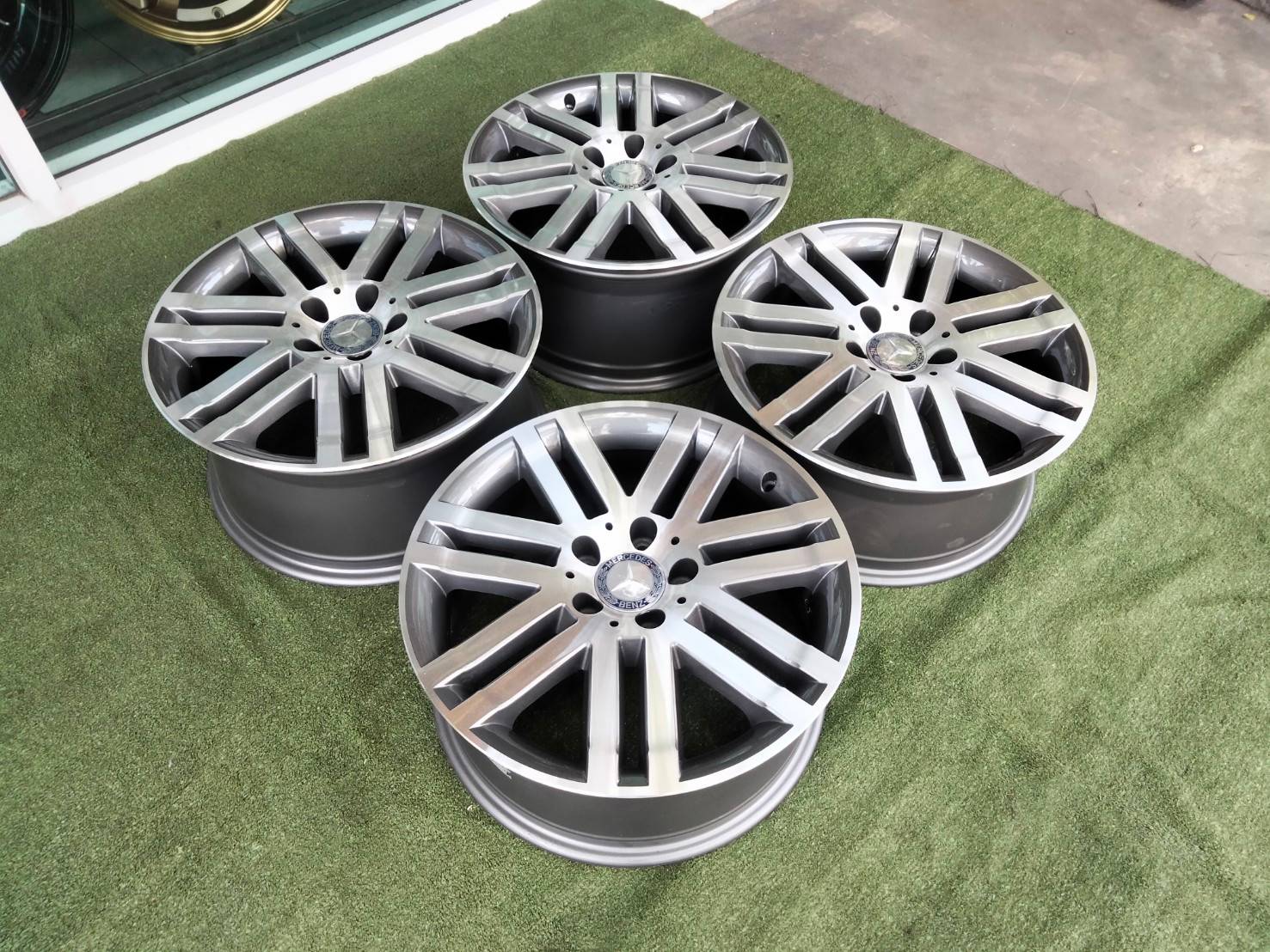 ล้อเบนซ์แท้ BENZ C-CLASS W204 17" ตัวท๊อฟนอก