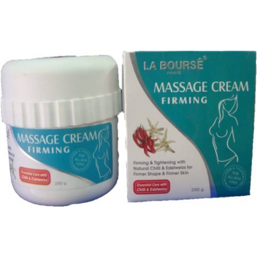 LA BOURSE MASSAGE CREAM FIRMIMG & TIGHTENING WITH NATURAL CHILLI AND EDELWEISS EXTRACT