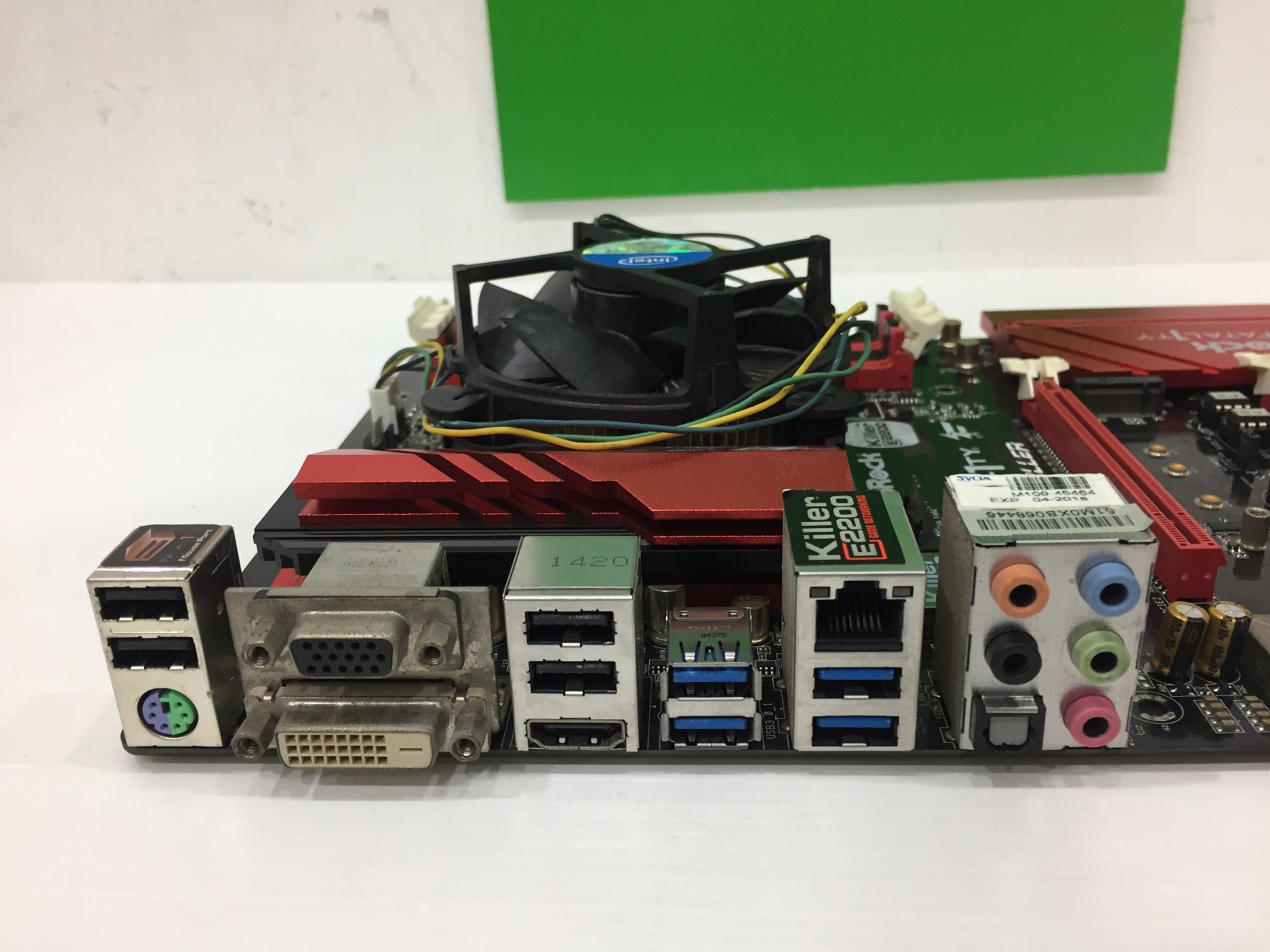 i3-4160 พร้อมบอร์ด Asrock Fatal1ty H97 Killer ไม่มีฝาหลัง