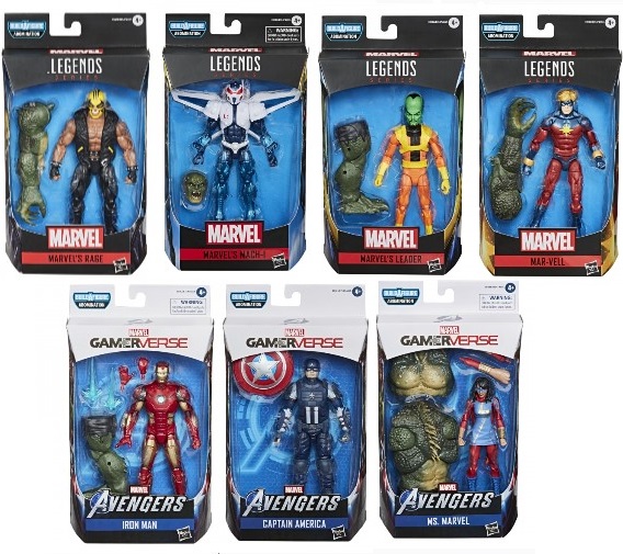 Hasbro Marvel Legends Series Gamerverse Set of 7 (Abomination BAF) 6-inch Figure ฮาสโบร มาร์เวล เลเจนด์ ซีรี่ย์ส เกมเมอร์เวิร์ส ครบเซ็ต7ตัว พร้อมBAF อะบอมิเนชั่น ลิขสิทธิ์แท้
