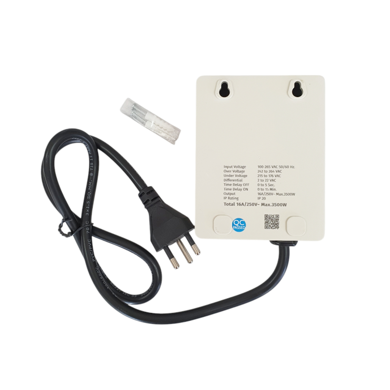 ตัวป้องกันไฟตกไฟเกิน ยี่ห้อ WIP ขนาด 16A สำหรับตู้เย็น ตู้แช่