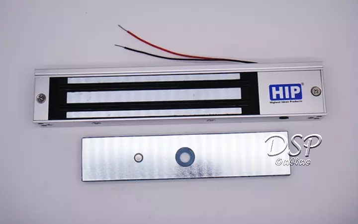 ขายถูก กลอนแม่เหล็กไฟฟ้า(Electric Lock) HIP รุ่น Magnetic Lock 600Lbs ของแท้ (Real Product)